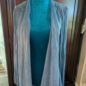Elegant Blue Women's Cardigan